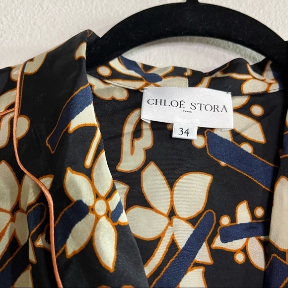 Chloé Stora Para Cara Pajama Shirt - Picture 5 of 6